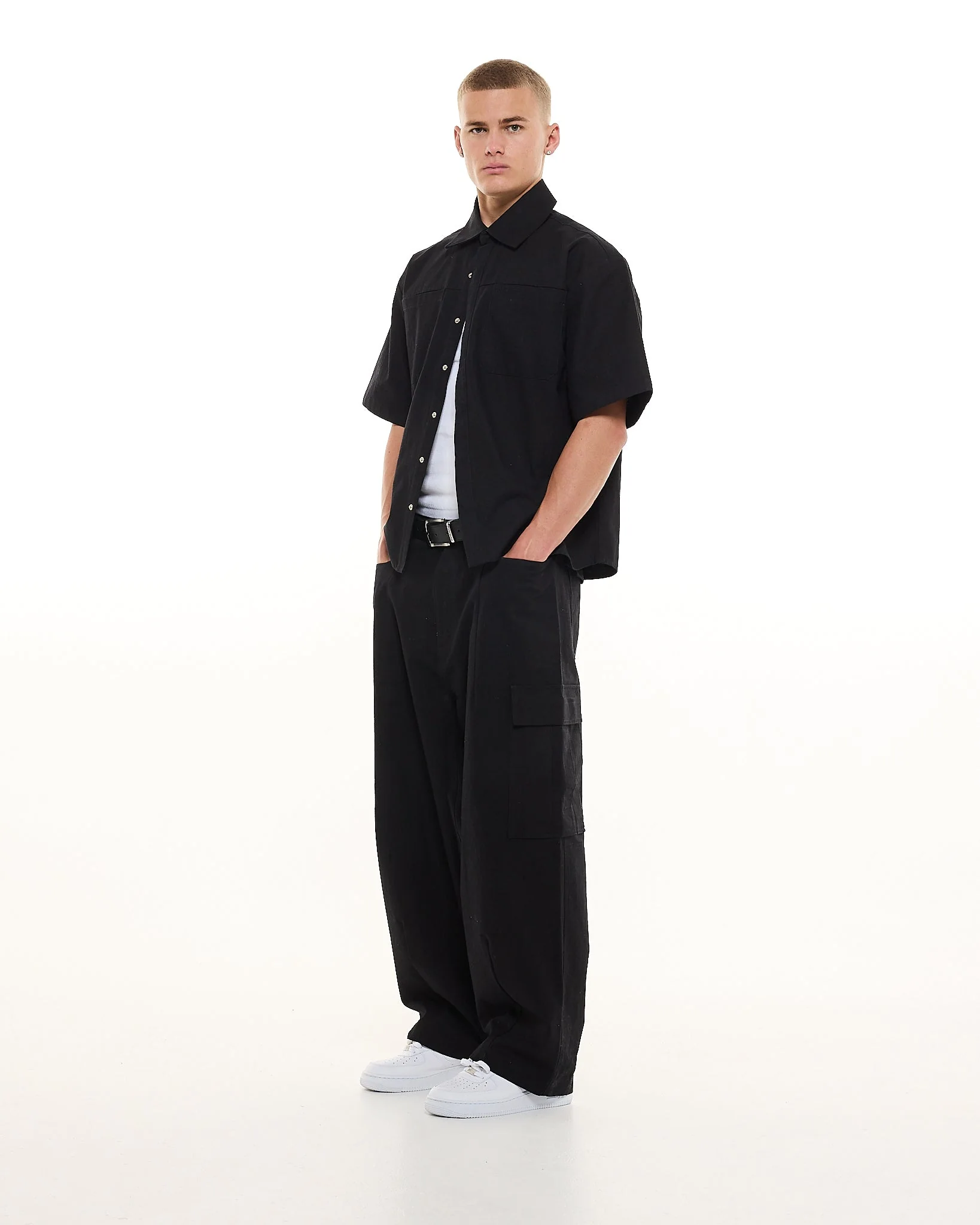 CARGO PANT - BLACK - Image 6