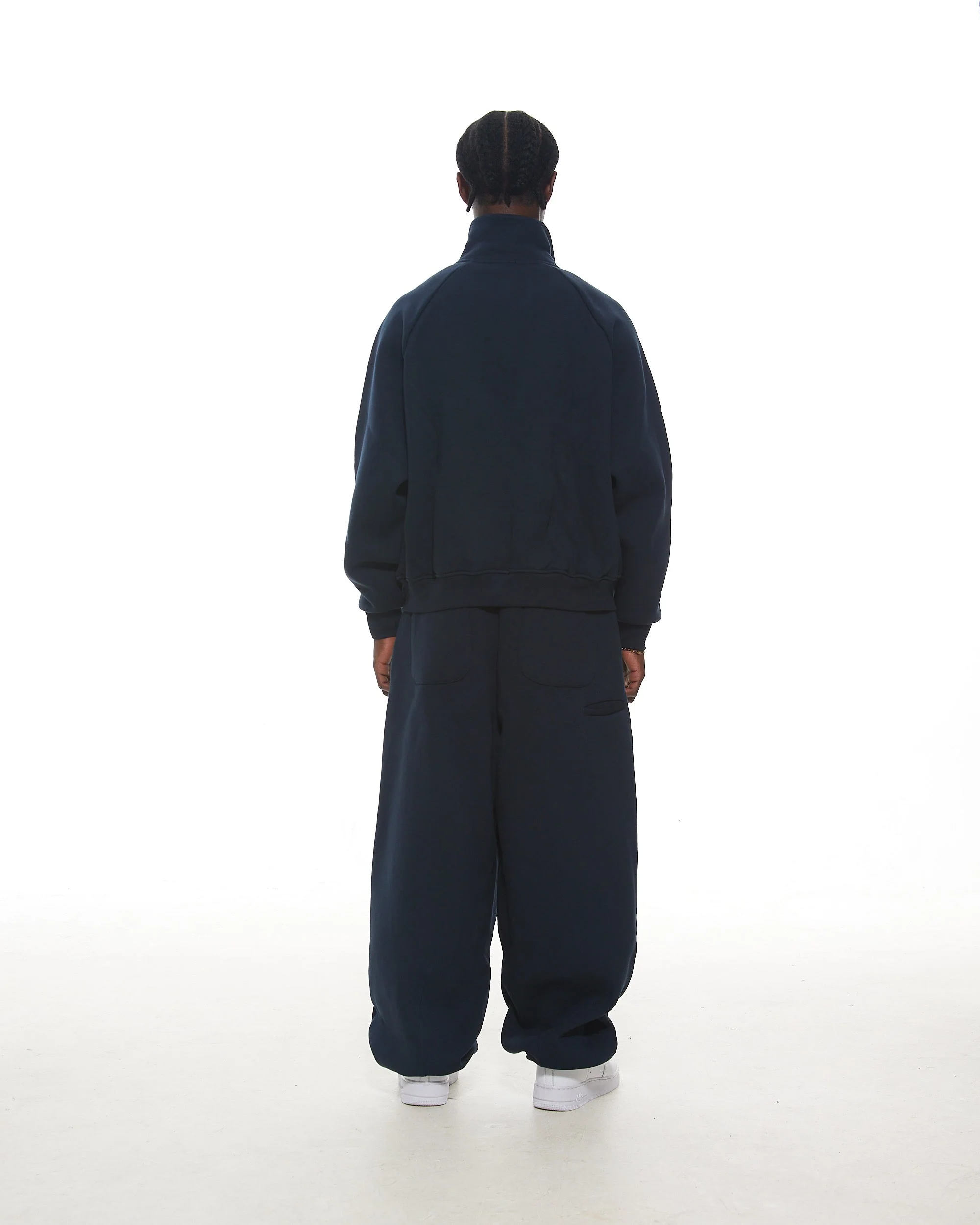 COZY TRACK JACKET - NAVY - Image 5