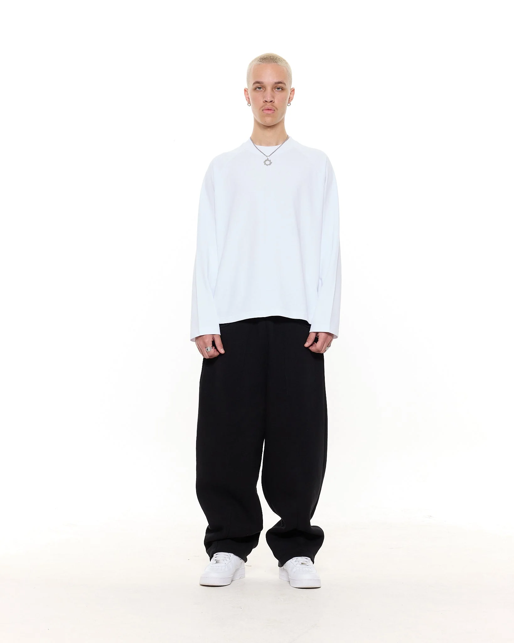 Long Sleeve T-Shirt - White - Image 3