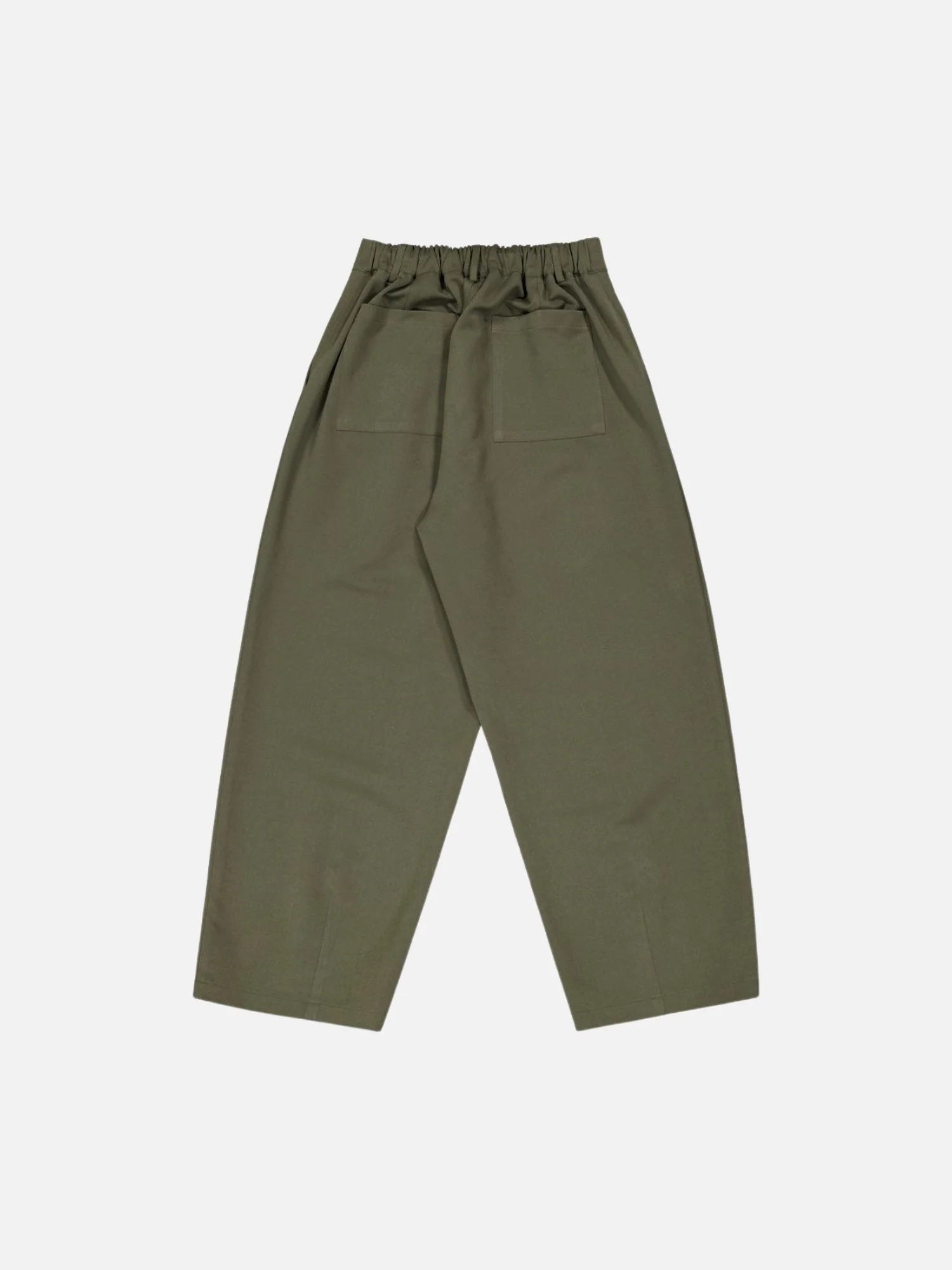 PLEATED PANT - OLIVE - Image 8